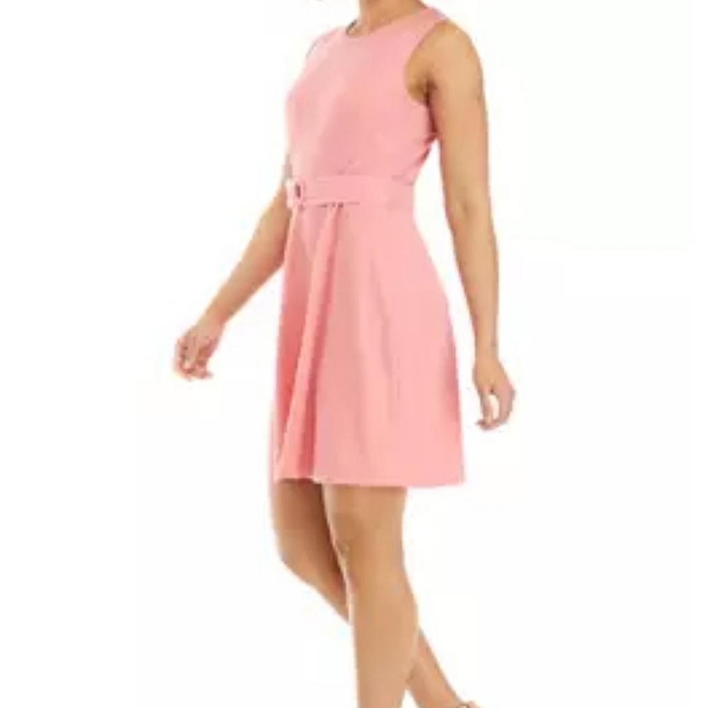 NEW!Pink Sleeveless Dress